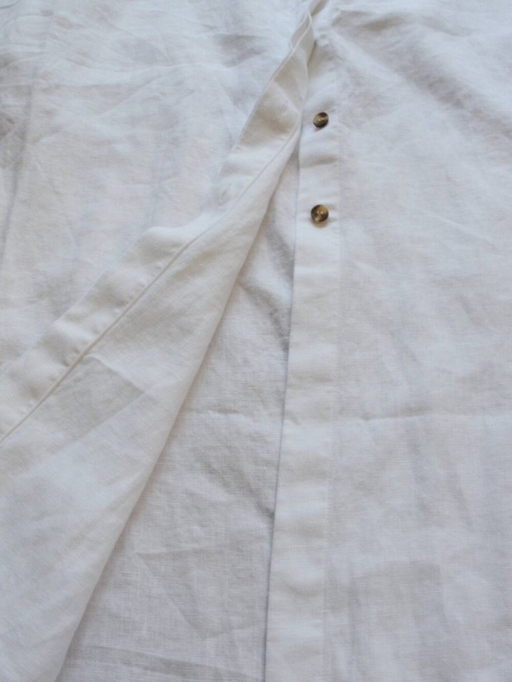 COS Relaxed Linen Shirt Dress US L NWT White - Picture 6 of 10